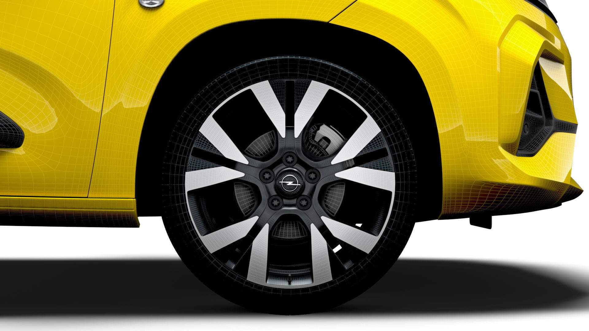 Opel Combo Van SWB 2024 3D model_28