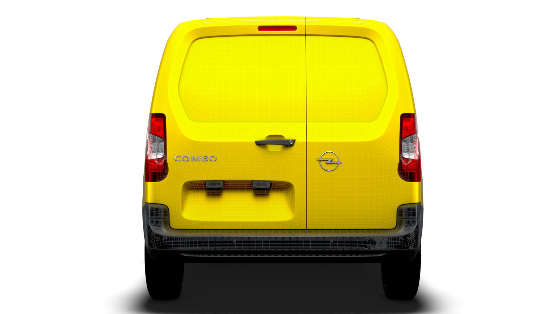 Opel Combo Van SWB 2024 3D model_1