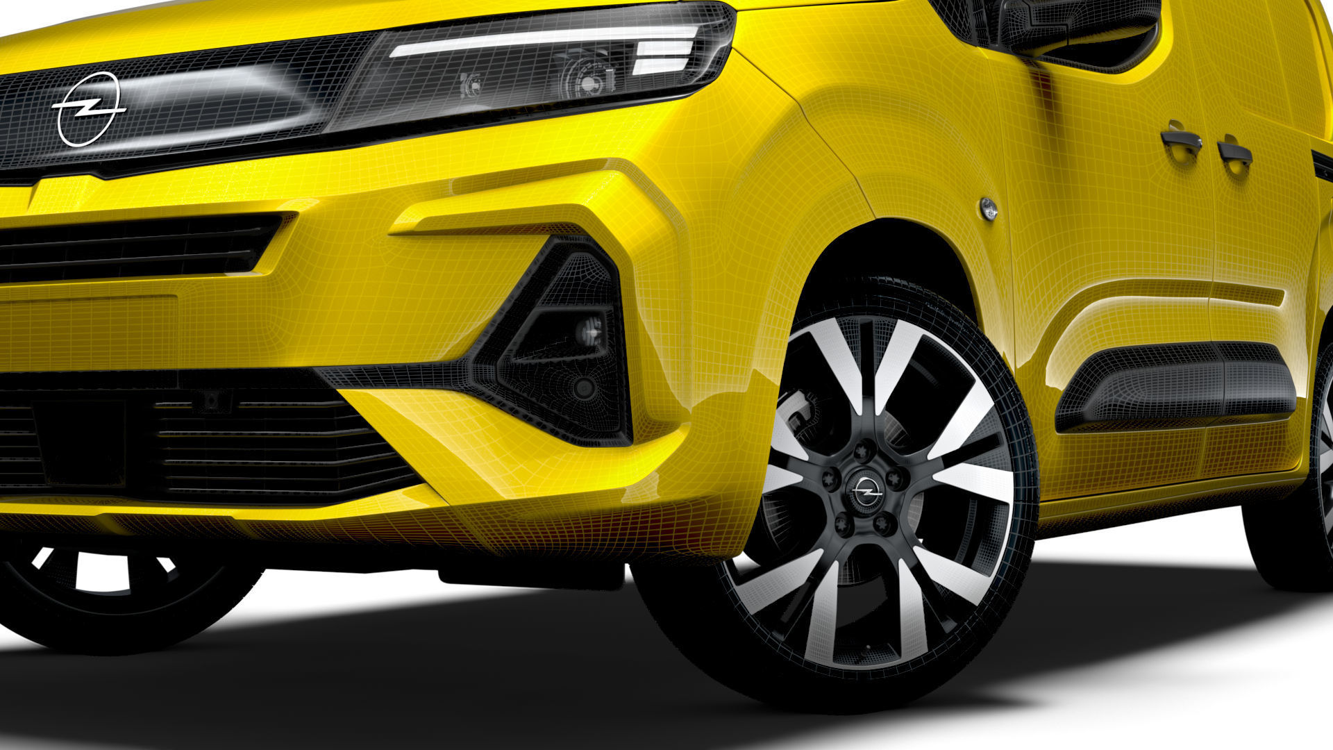 Opel Combo Van SWB 2024 3D model_23