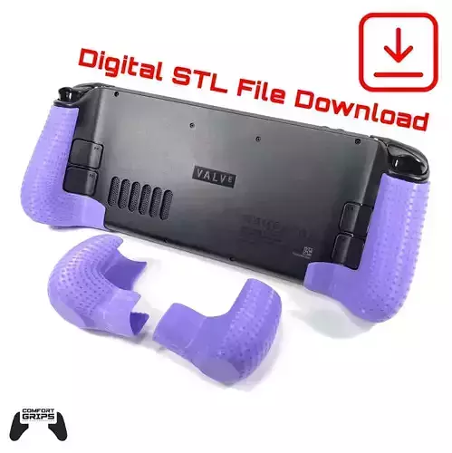 Steam Deck Textured Comfort Grip Case Accessories