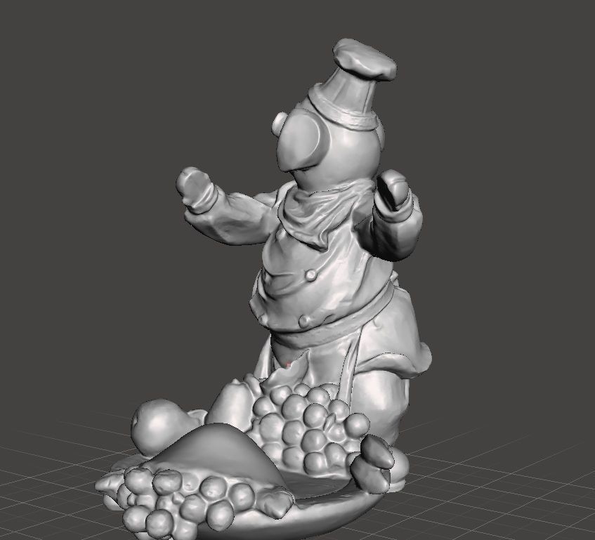 chef hog wine holder 3D print model_2