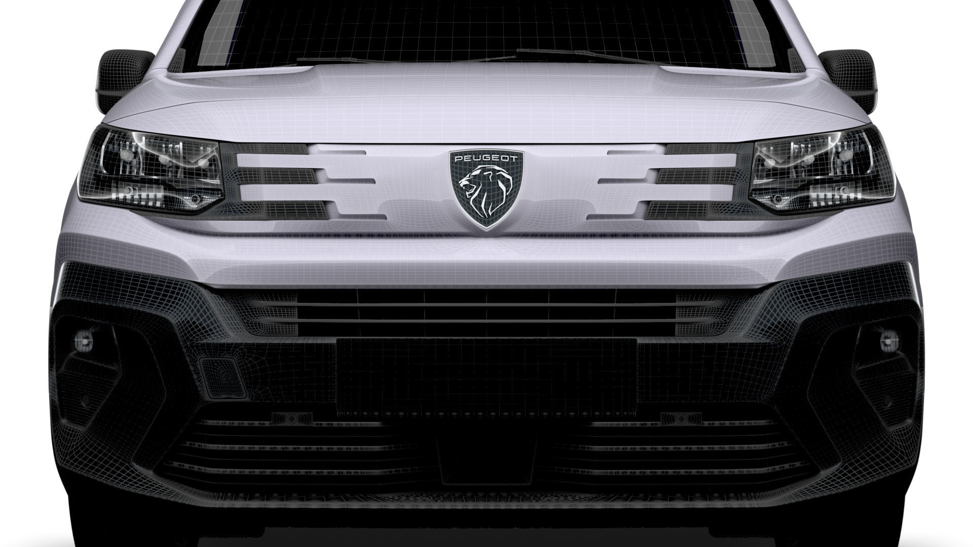 Peugeot Partner SWB 2024 3D model_23