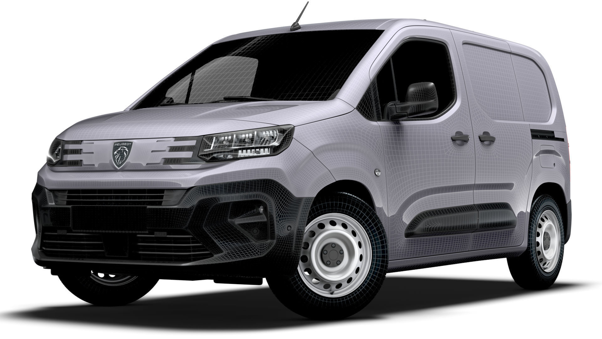 Peugeot Partner SWB 2024 3D model_24