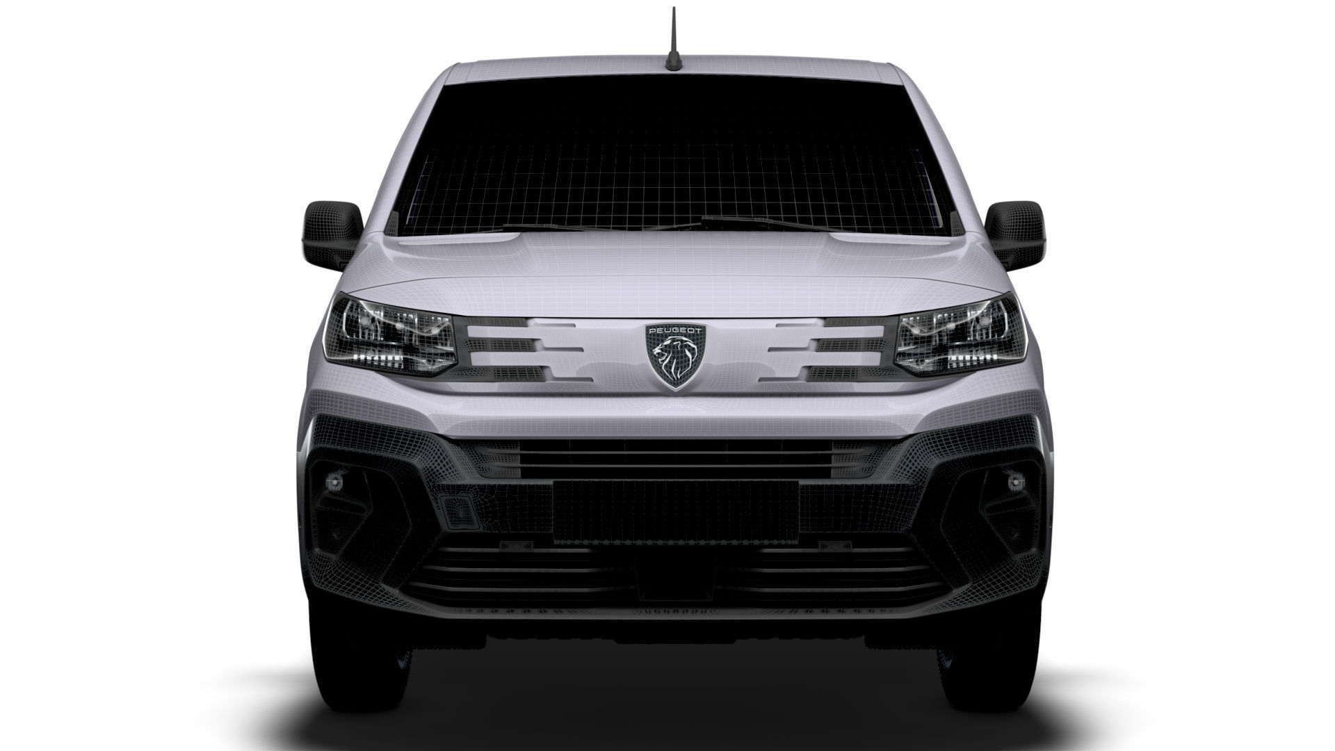 Peugeot Partner SWB 2024 3D model_22