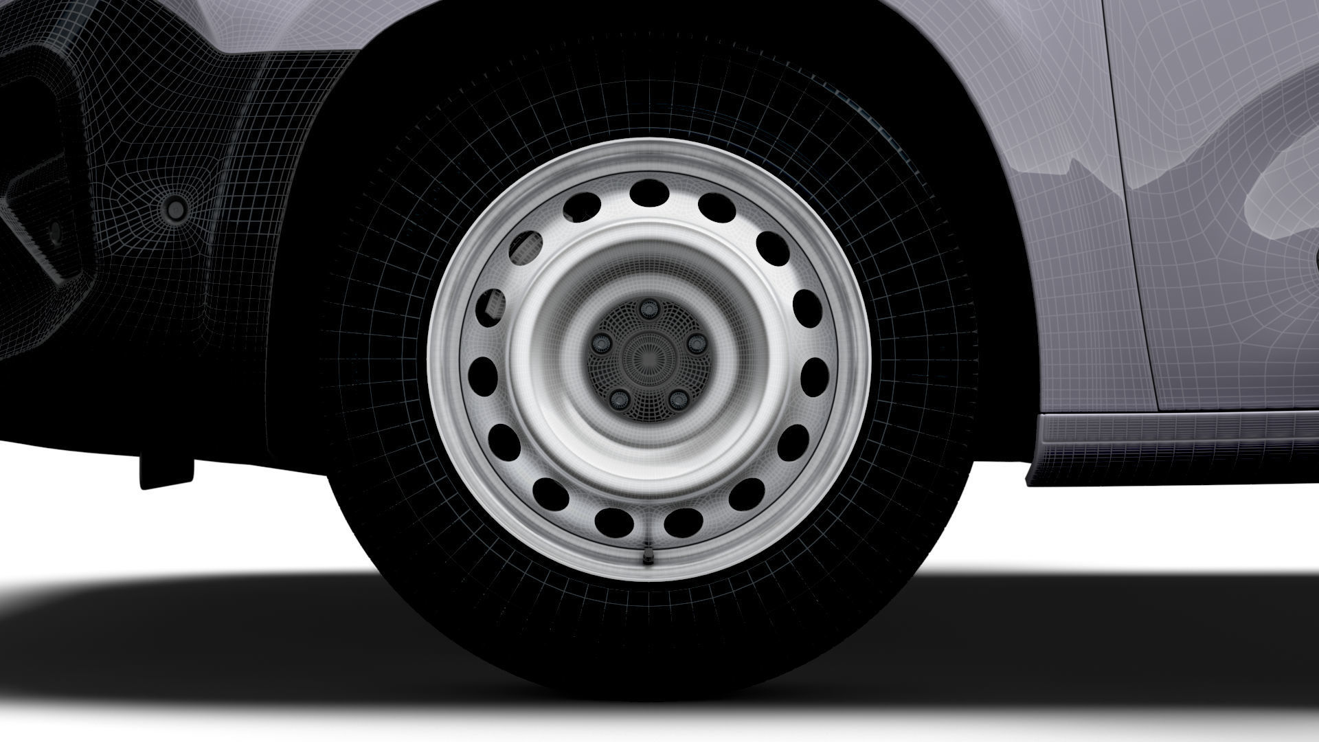 Peugeot Partner SWB 2024 3D model_27