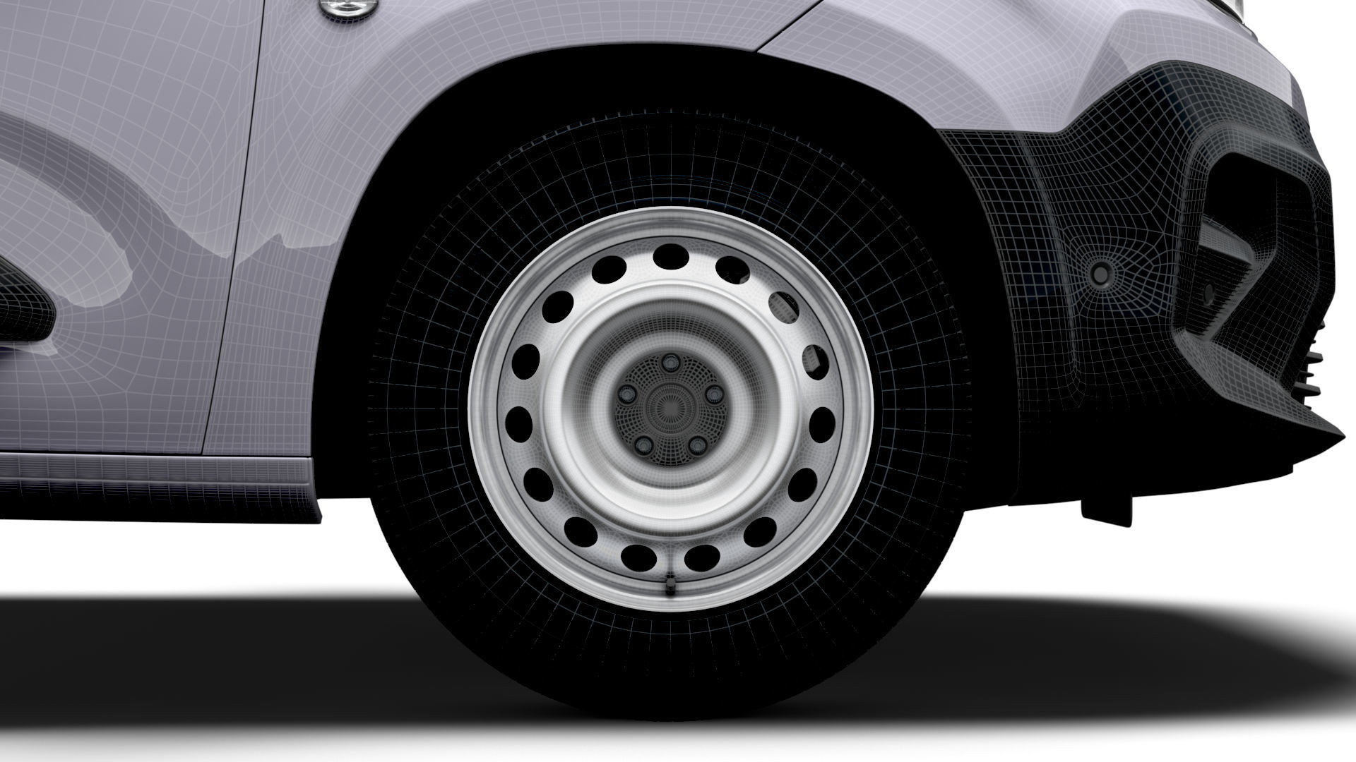 Peugeot Partner SWB 2024 3D model_25