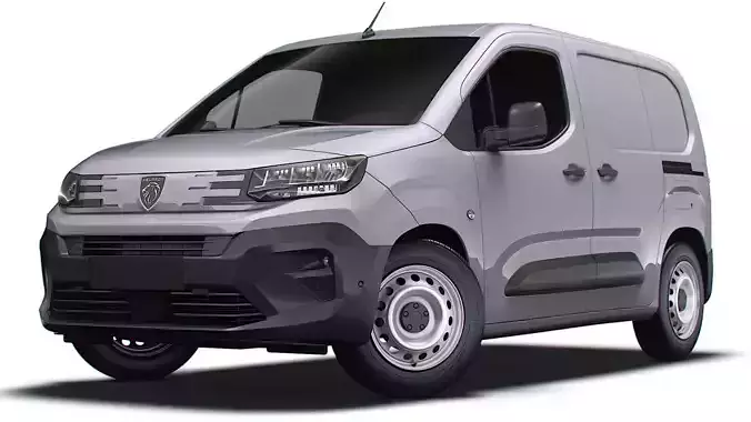 Peugeot Partner SWB 2024 3D model