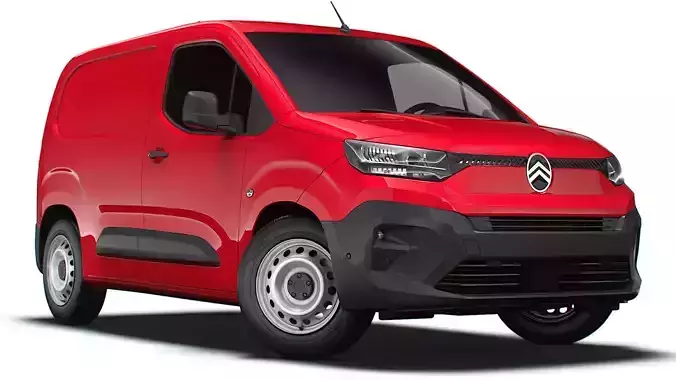 Citroen Berlingo Van SWB 2024 3D model