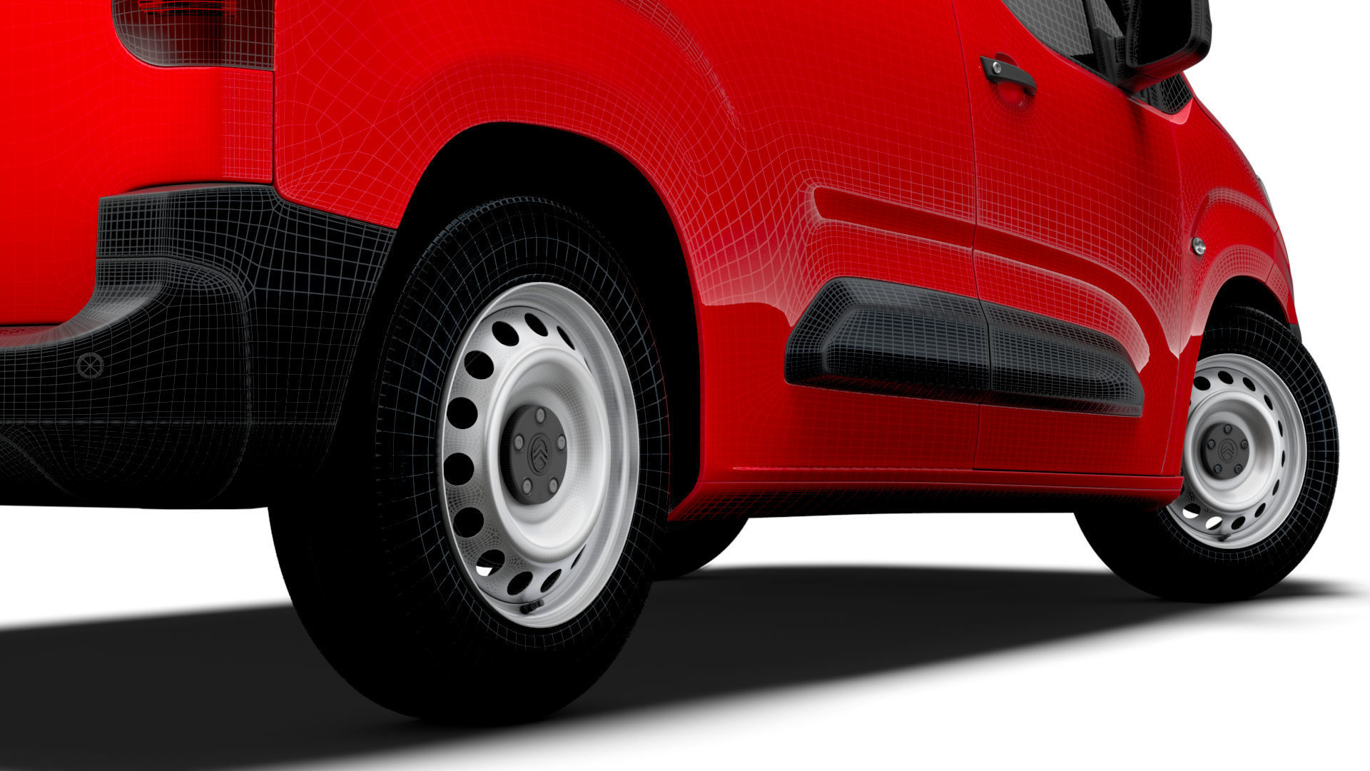 Citroen Berlingo Van SWB 2024 3D model_34