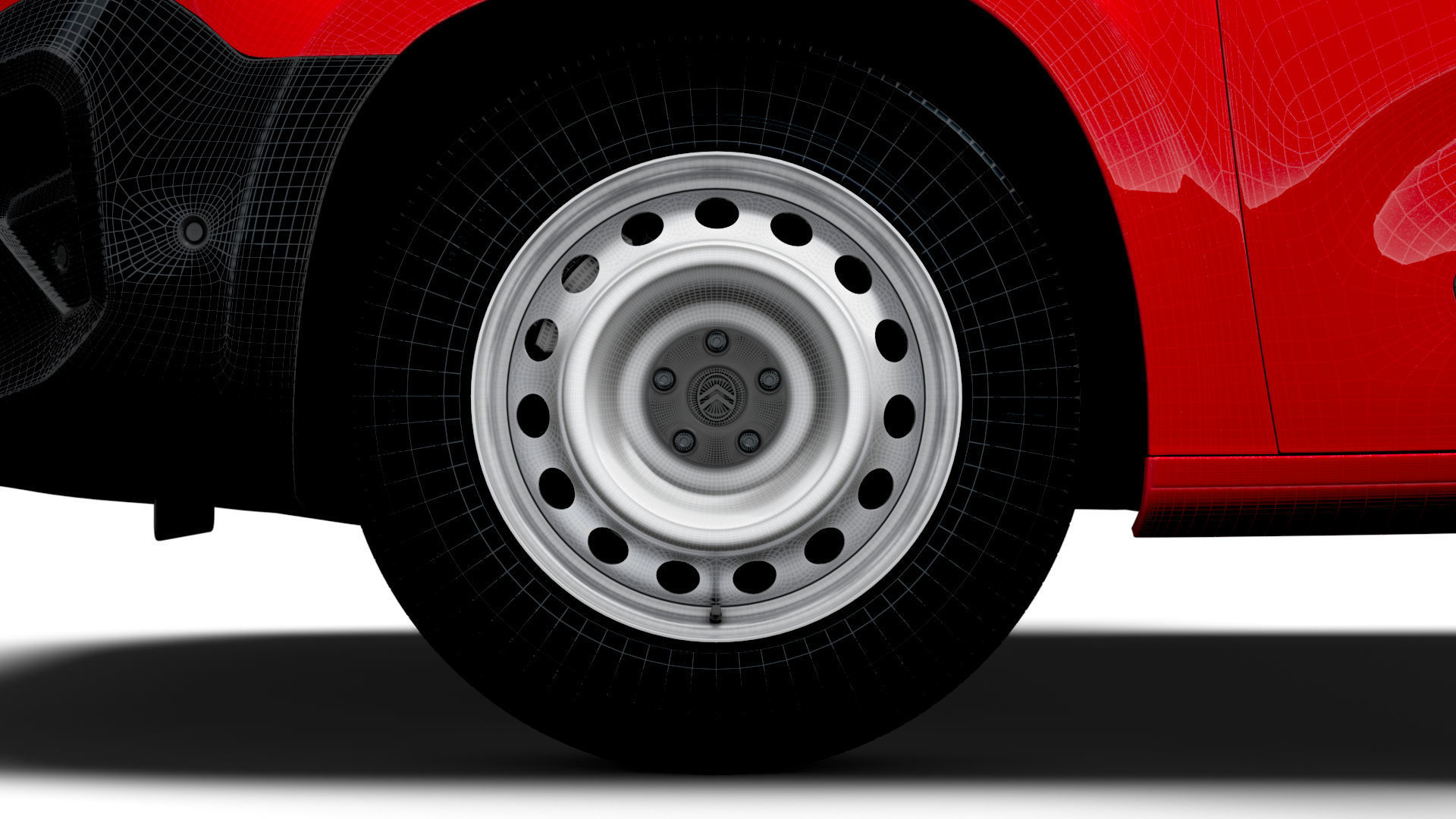 Citroen Berlingo Van SWB 2024 3D model_36