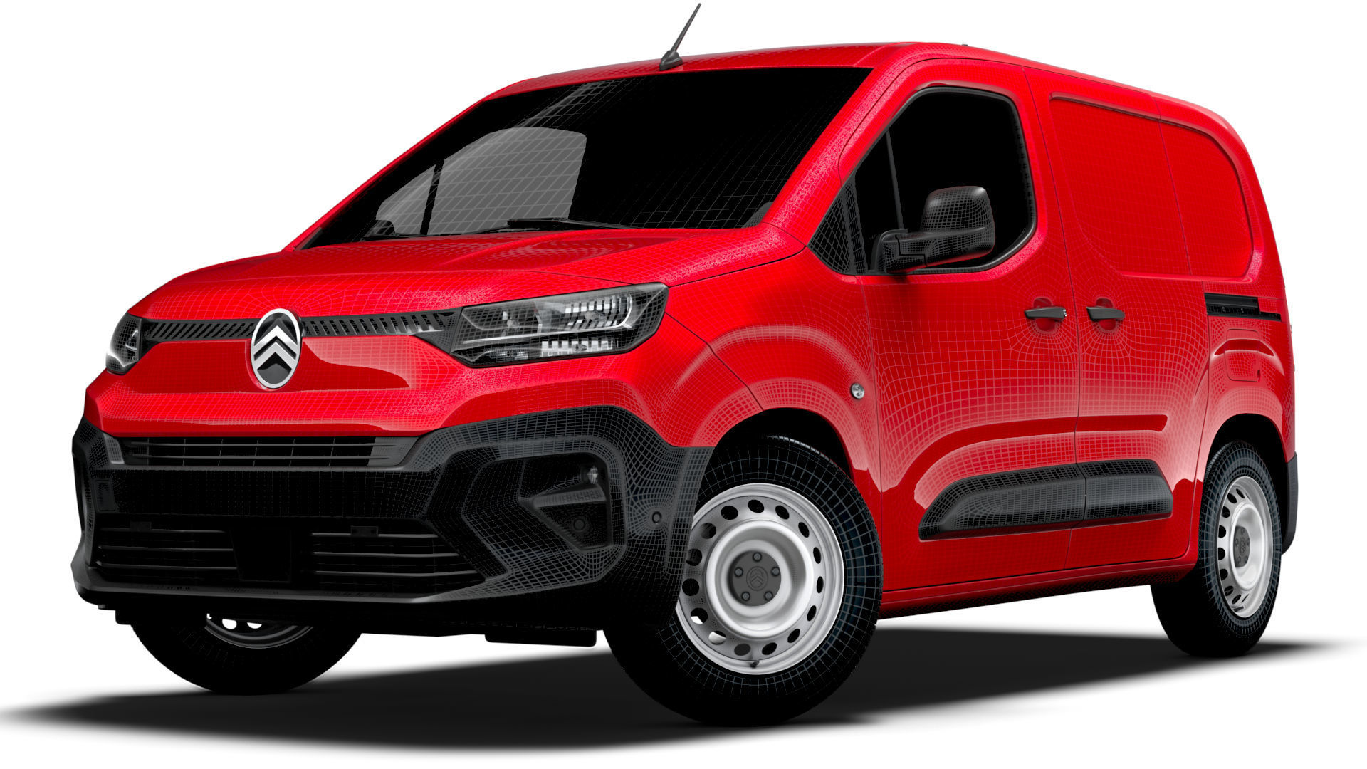 Citroen Berlingo Van SWB 2024 3D model_29