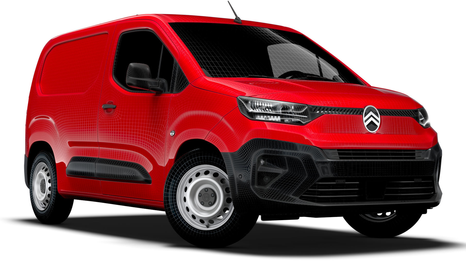 Citroen Berlingo Van SWB 2024 3D model_19