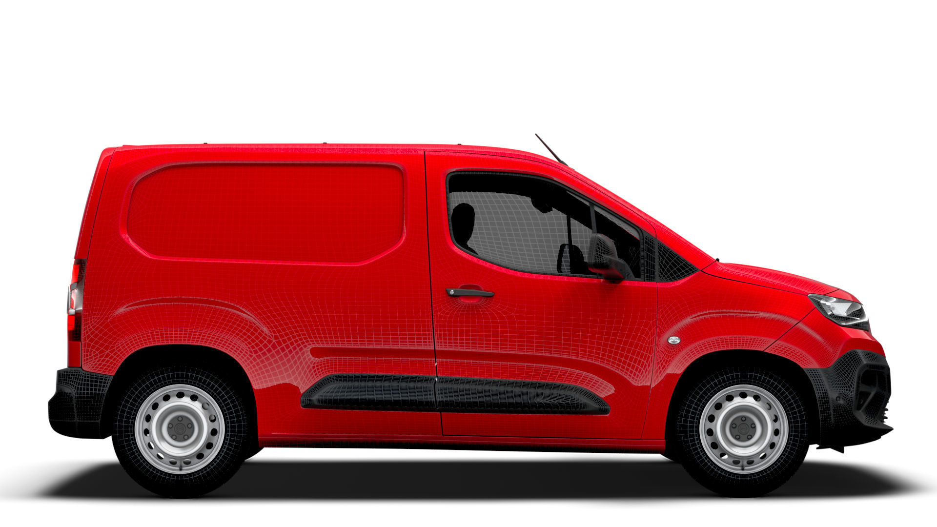 Citroen Berlingo Van SWB 2024 3D model_20
