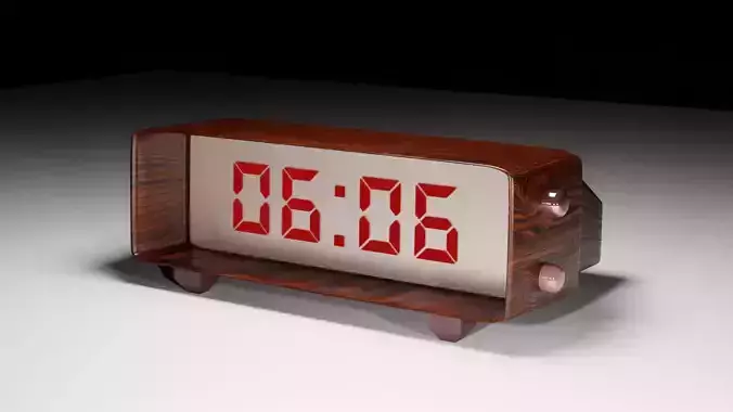 Alarm Digital Clock  3D model