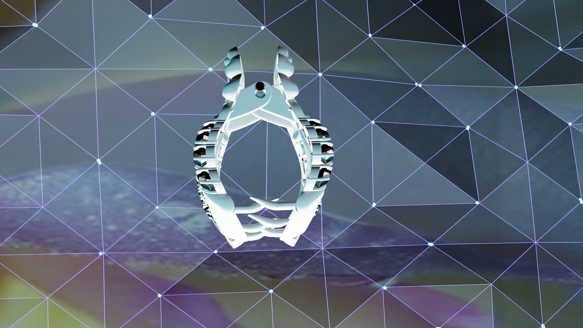 hair claw 3D print model_2