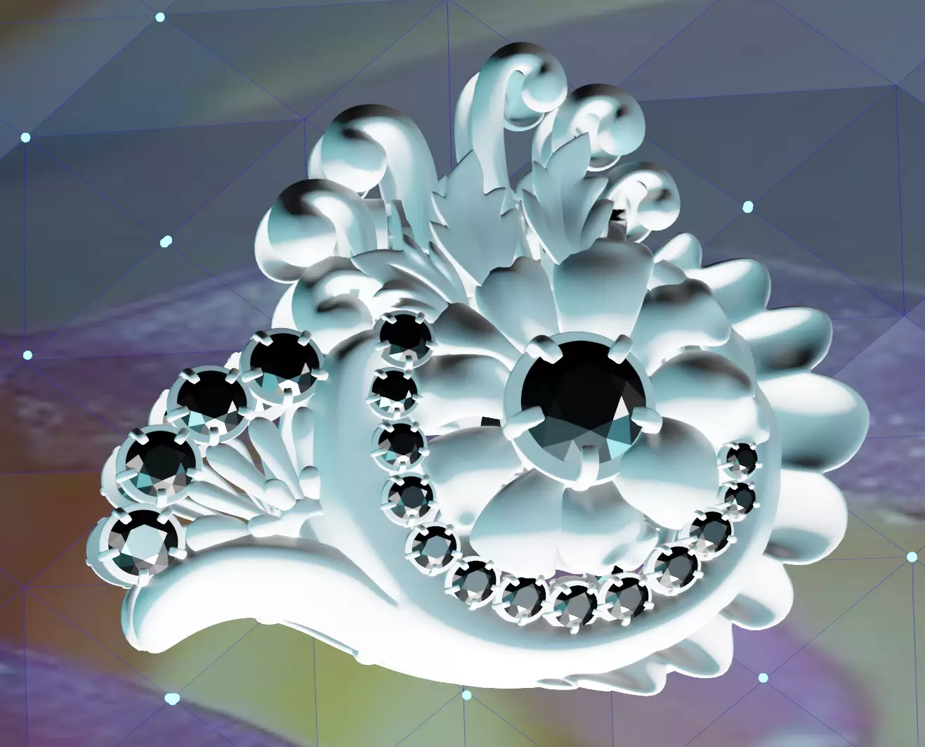 hair claw 3D print model_0