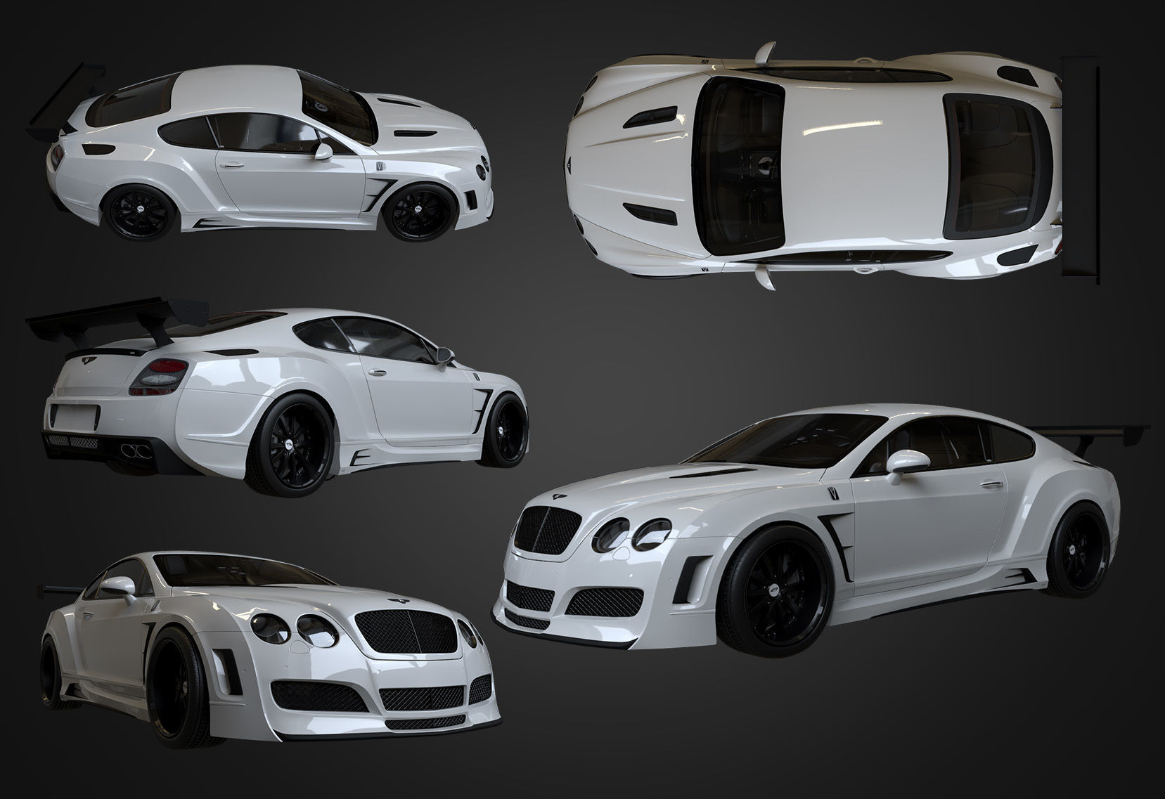 2011 Bentley Continental 3D model_1