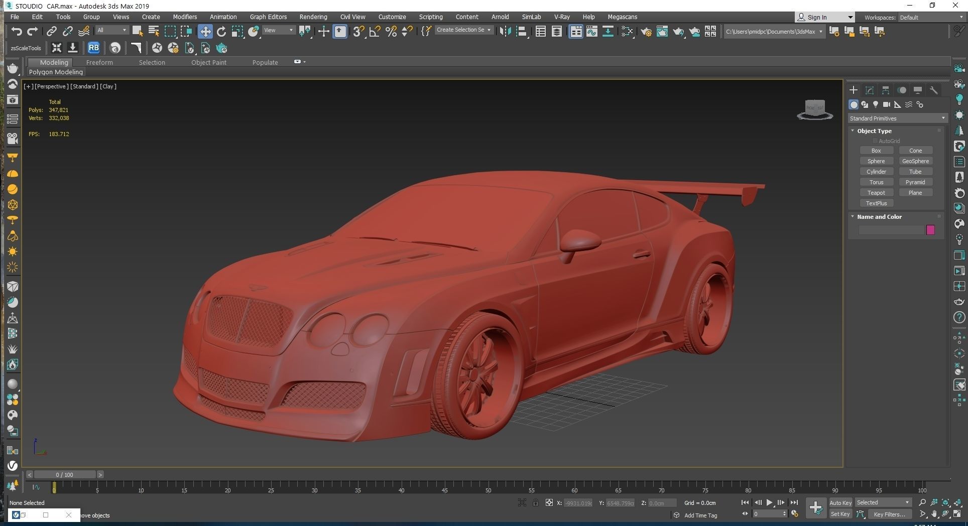 2011 Bentley Continental 3D model_27