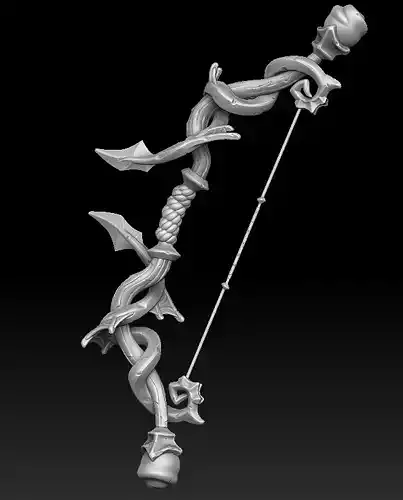 Coastal bow and quiver 3d print