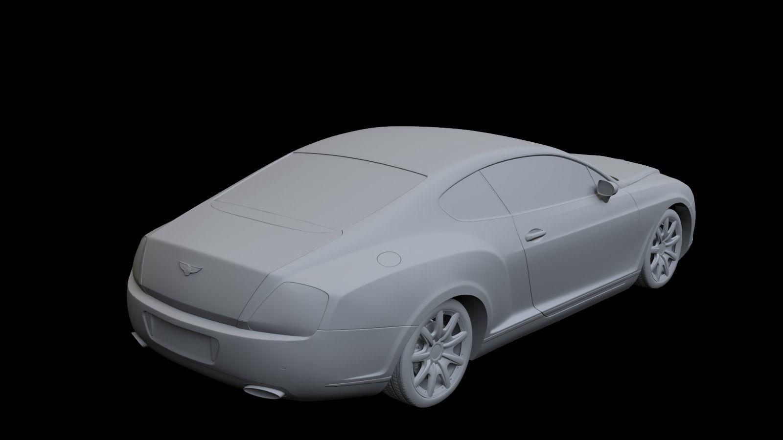 2004 Bentley Continental 3D model_9