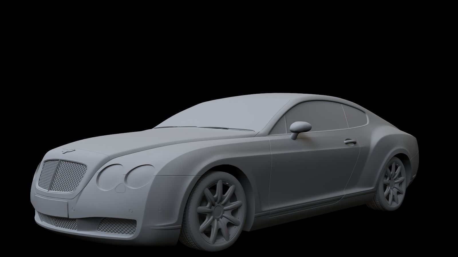 2004 Bentley Continental 3D model_7