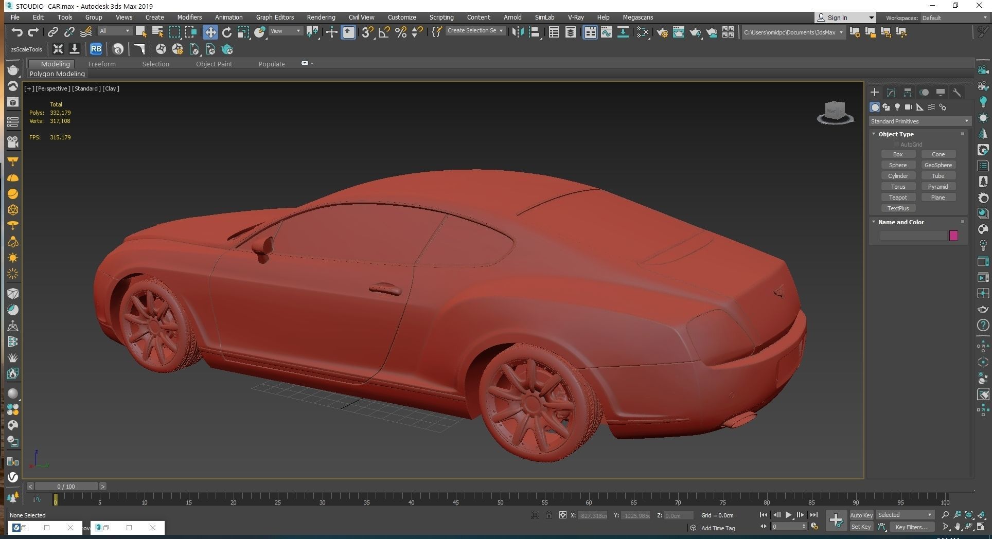2004 Bentley Continental 3D model_24