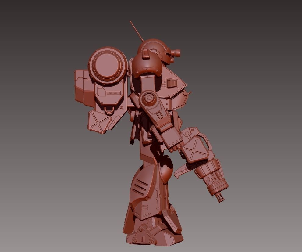 VOTOMS Weapon Basic Type 3D print model_4