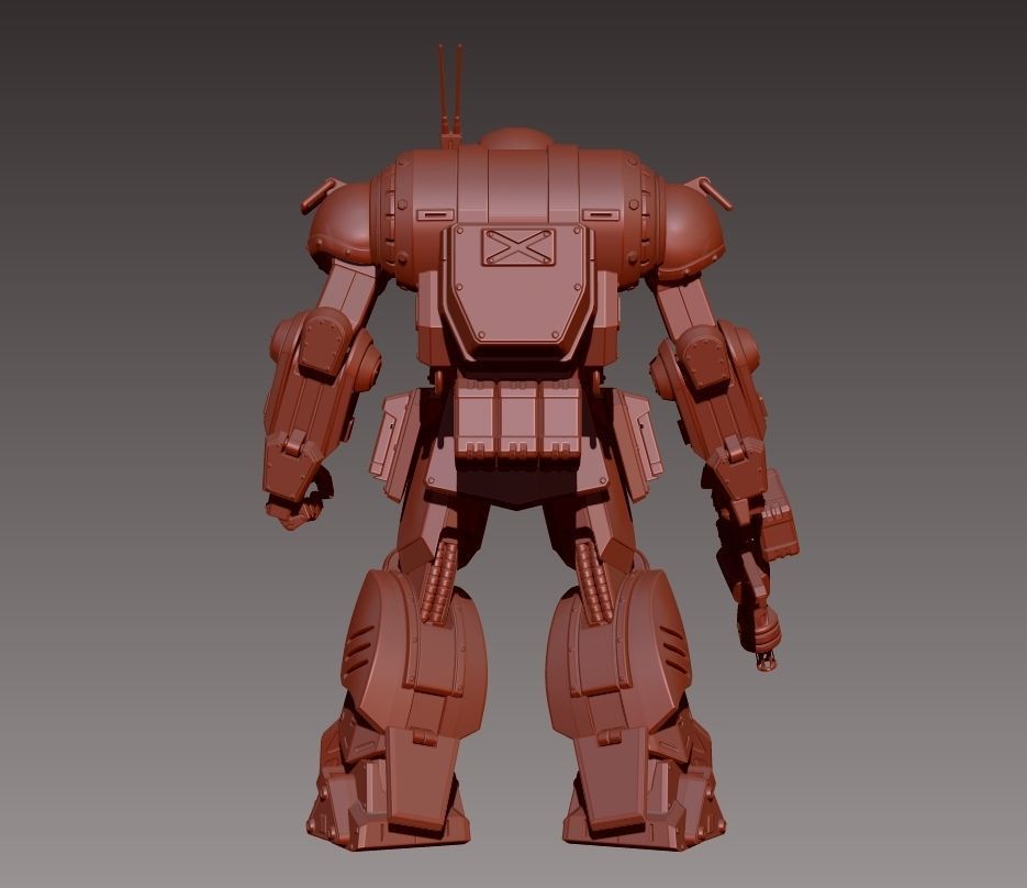 VOTOMS Weapon Basic Type 3D print model_5