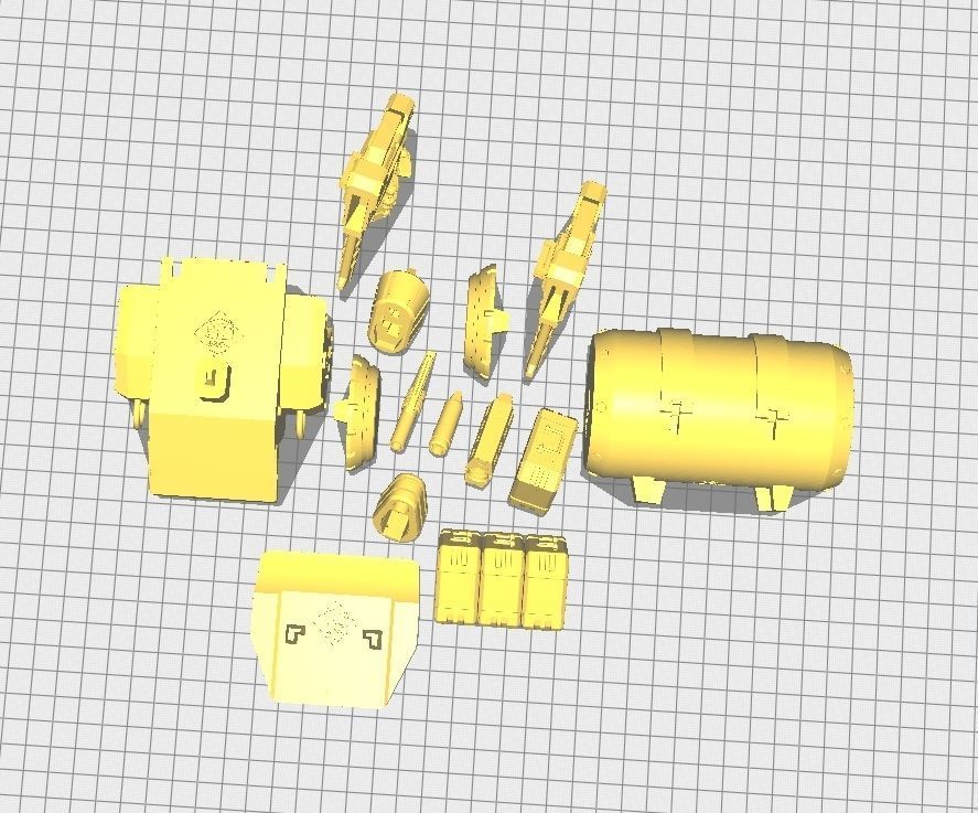 VOTOMS Weapon Basic Type 3D print model_1