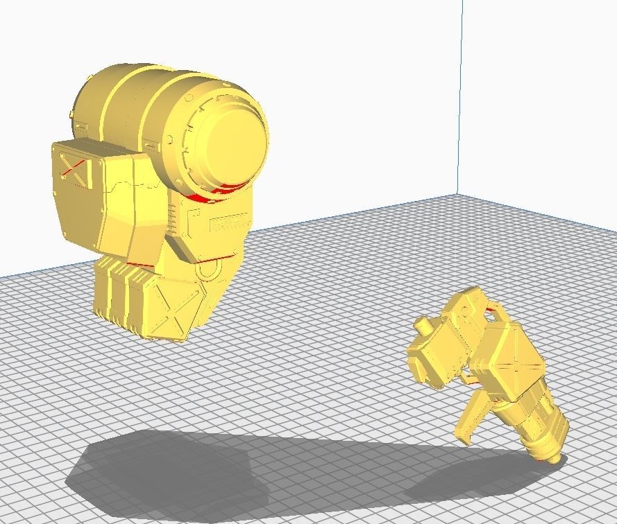 VOTOMS Weapon Basic Type 3D print model_2