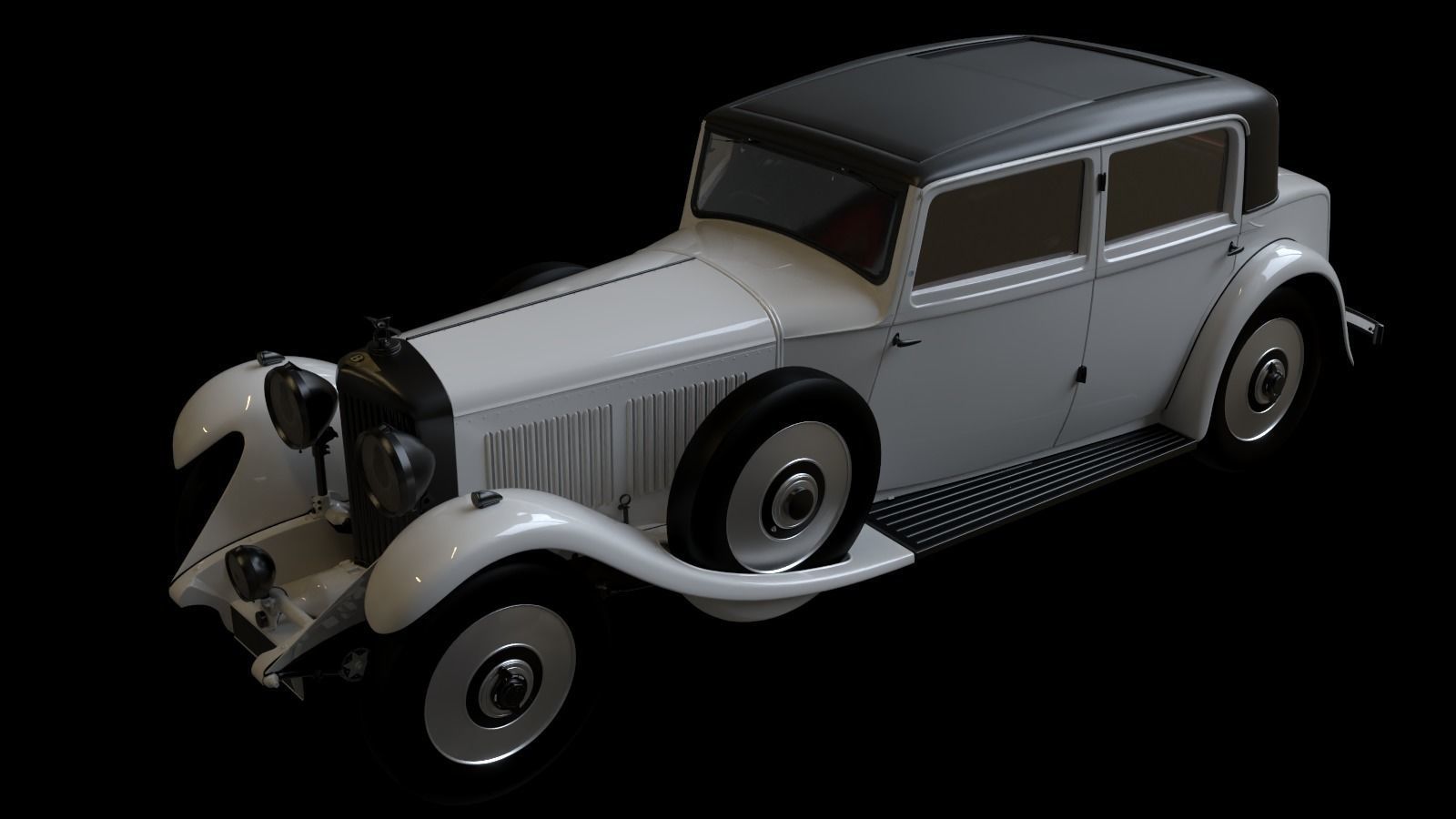 1931 Bentley 8 Litre  3D model_11