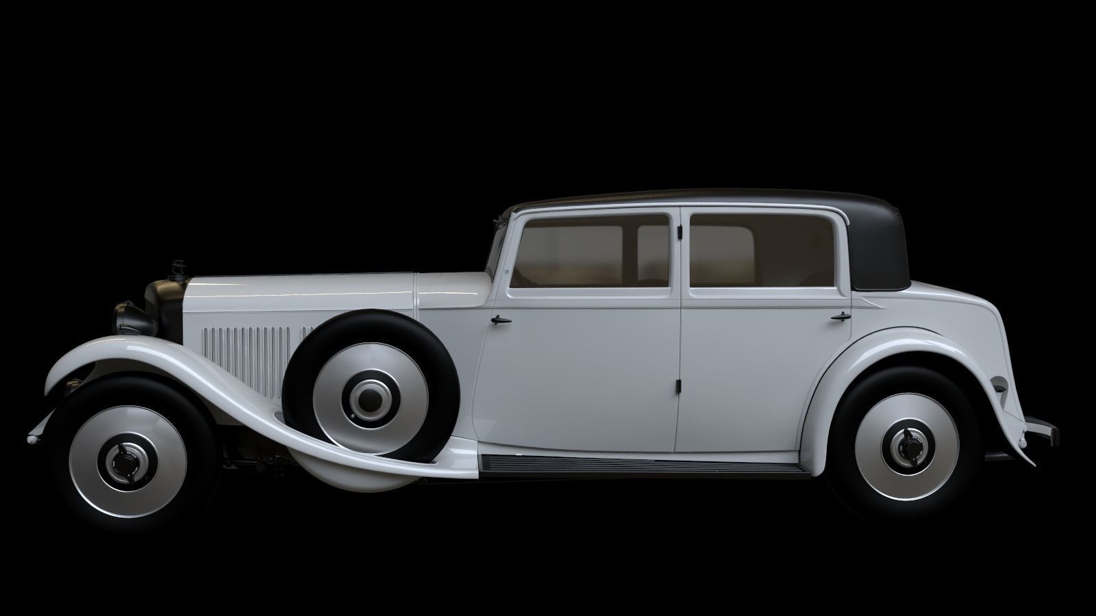 1931 Bentley 8 Litre  3D model_6