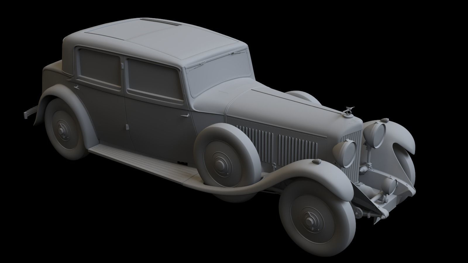 1931 Bentley 8 Litre  3D model_18