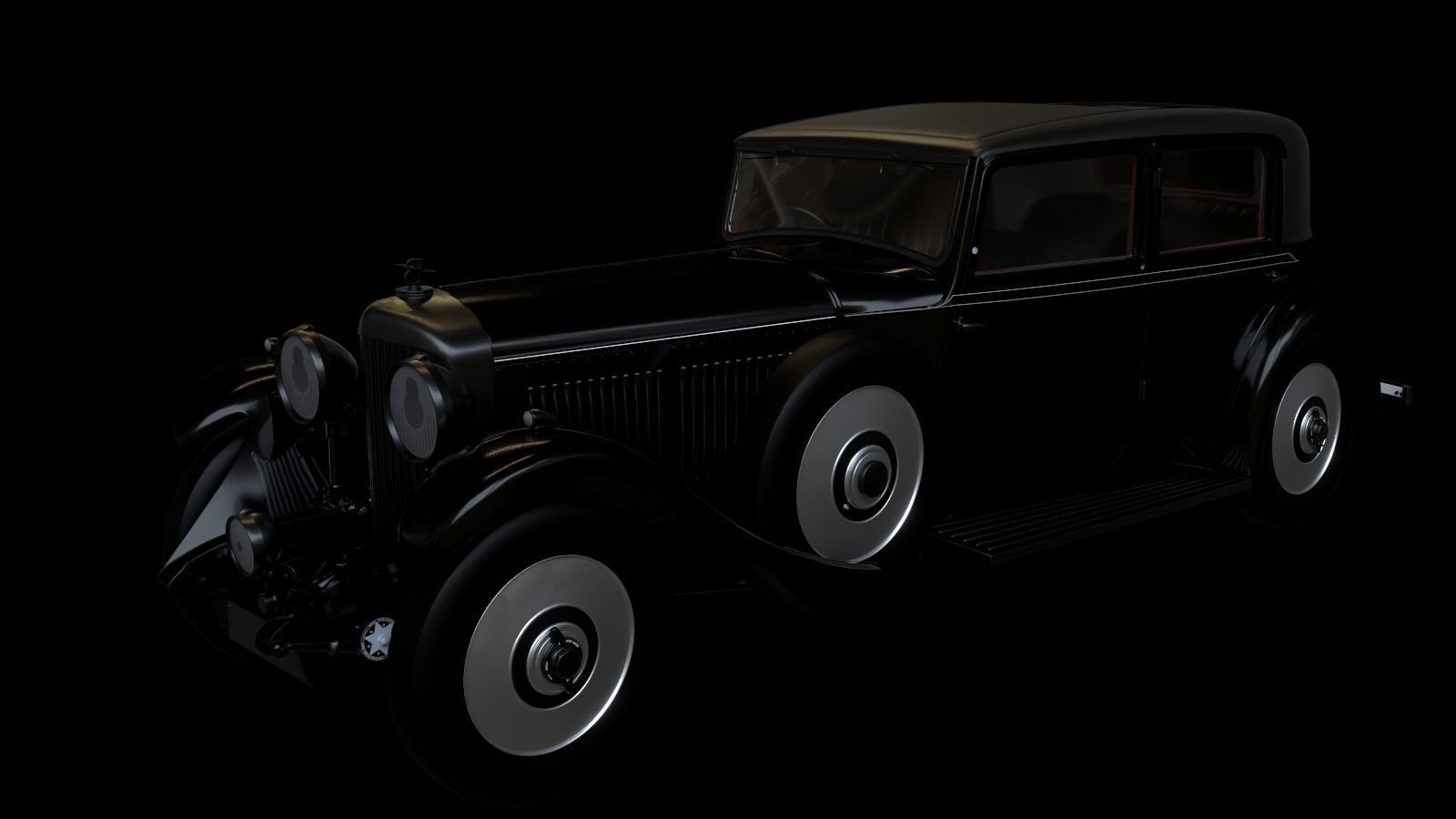 1931 Bentley 8 Litre  3D model_17