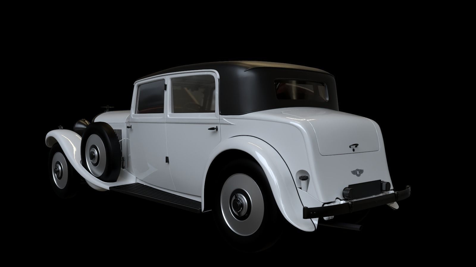 1931 Bentley 8 Litre  3D model_3