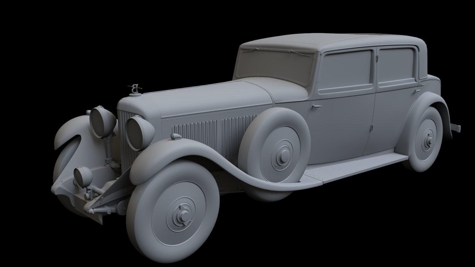 1931 Bentley 8 Litre  3D model_19