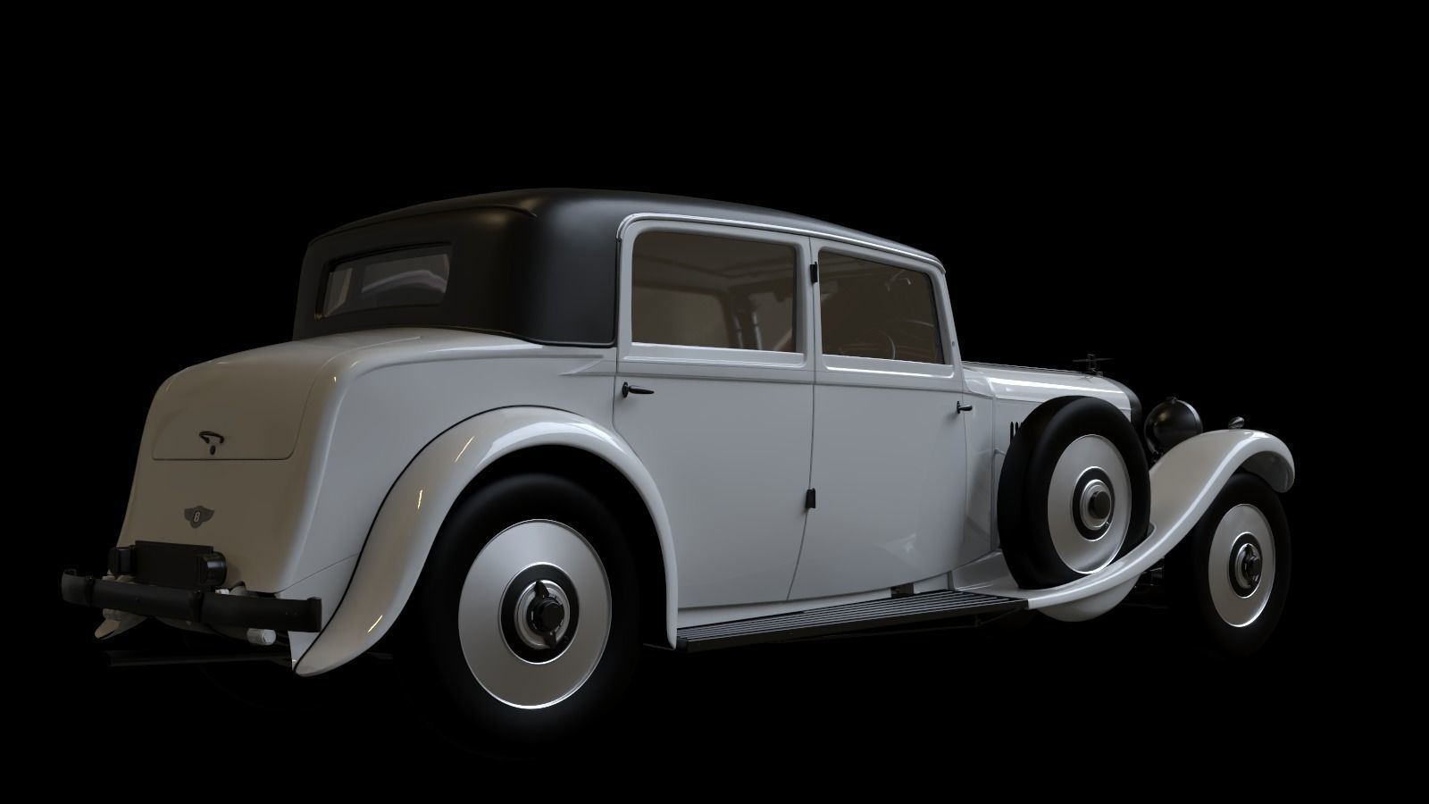1931 Bentley 8 Litre  3D model_10