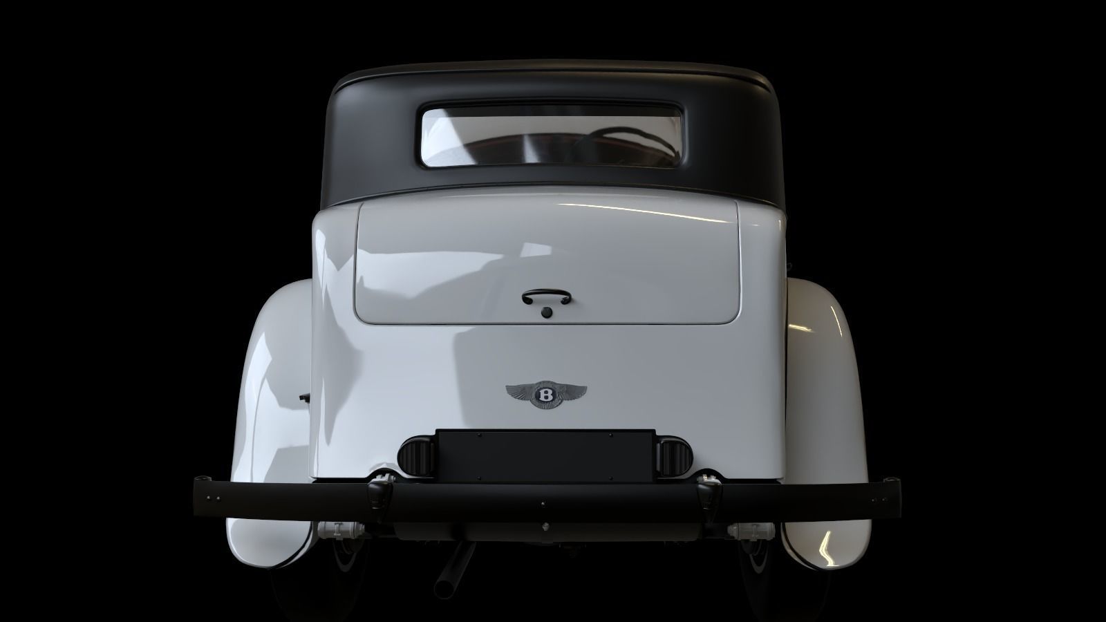 1931 Bentley 8 Litre  3D model_7