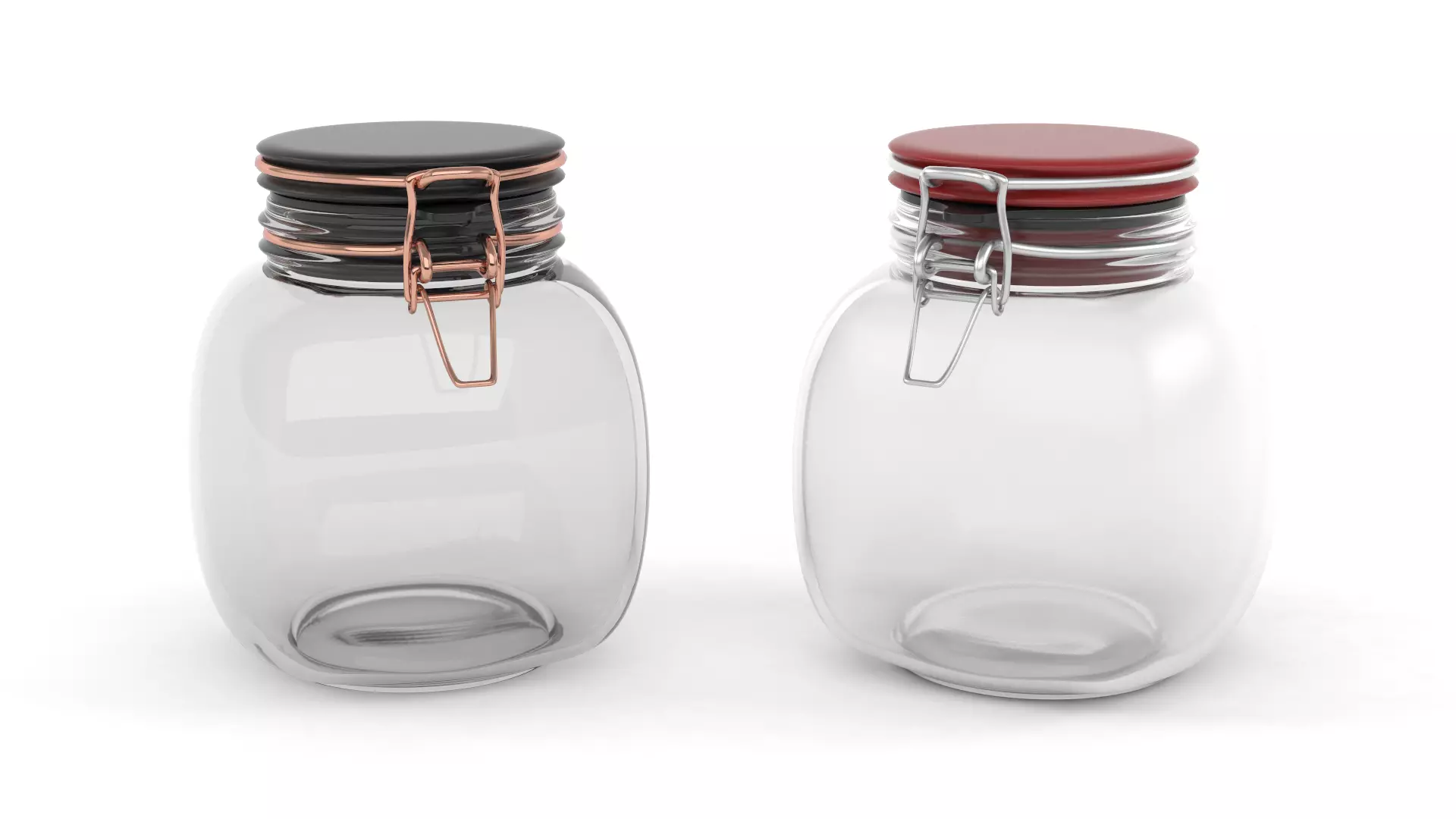 Glass Jar 3D model