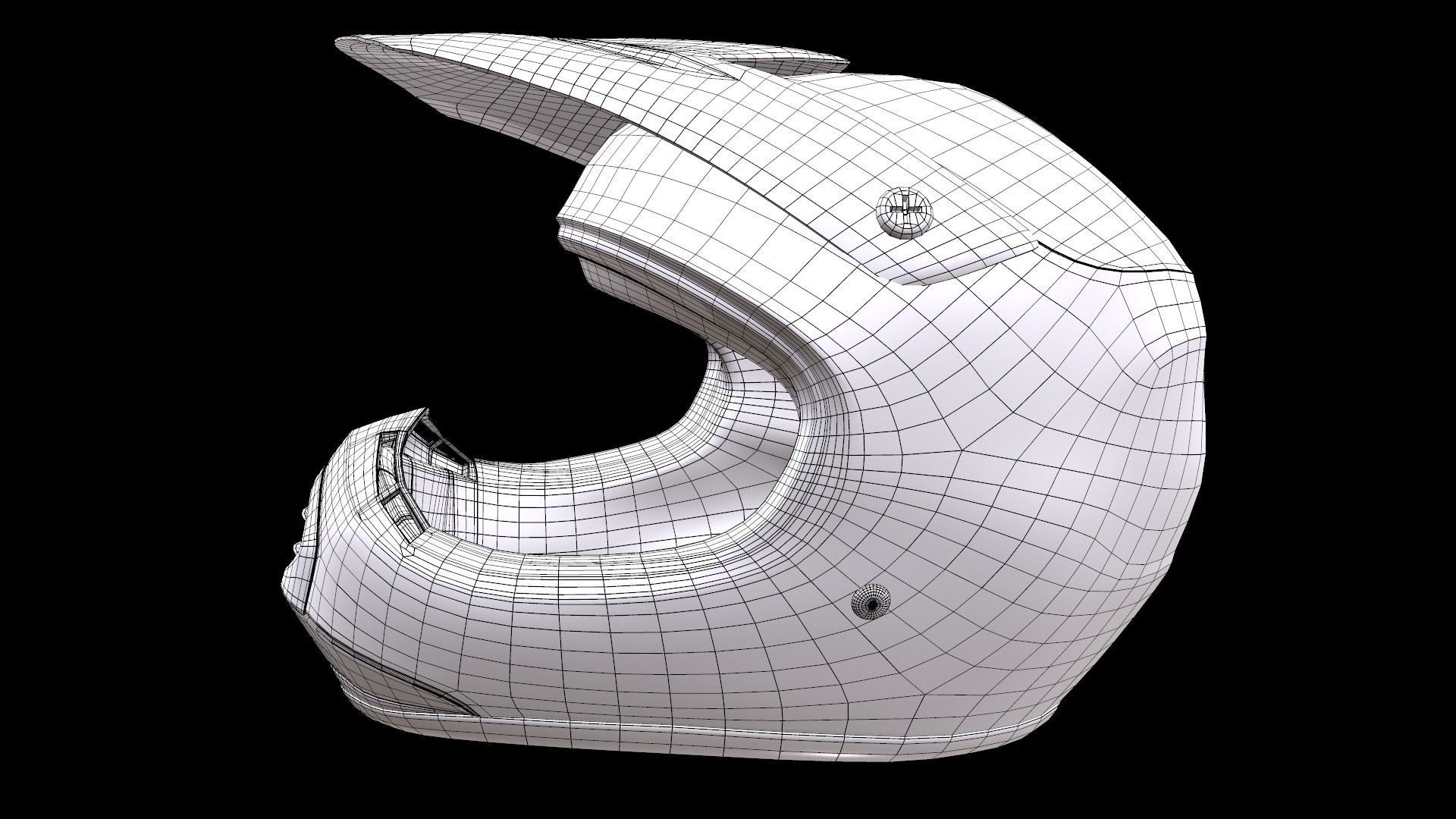 Zorax ZOR-X19 Green Low-poly 3D model_12