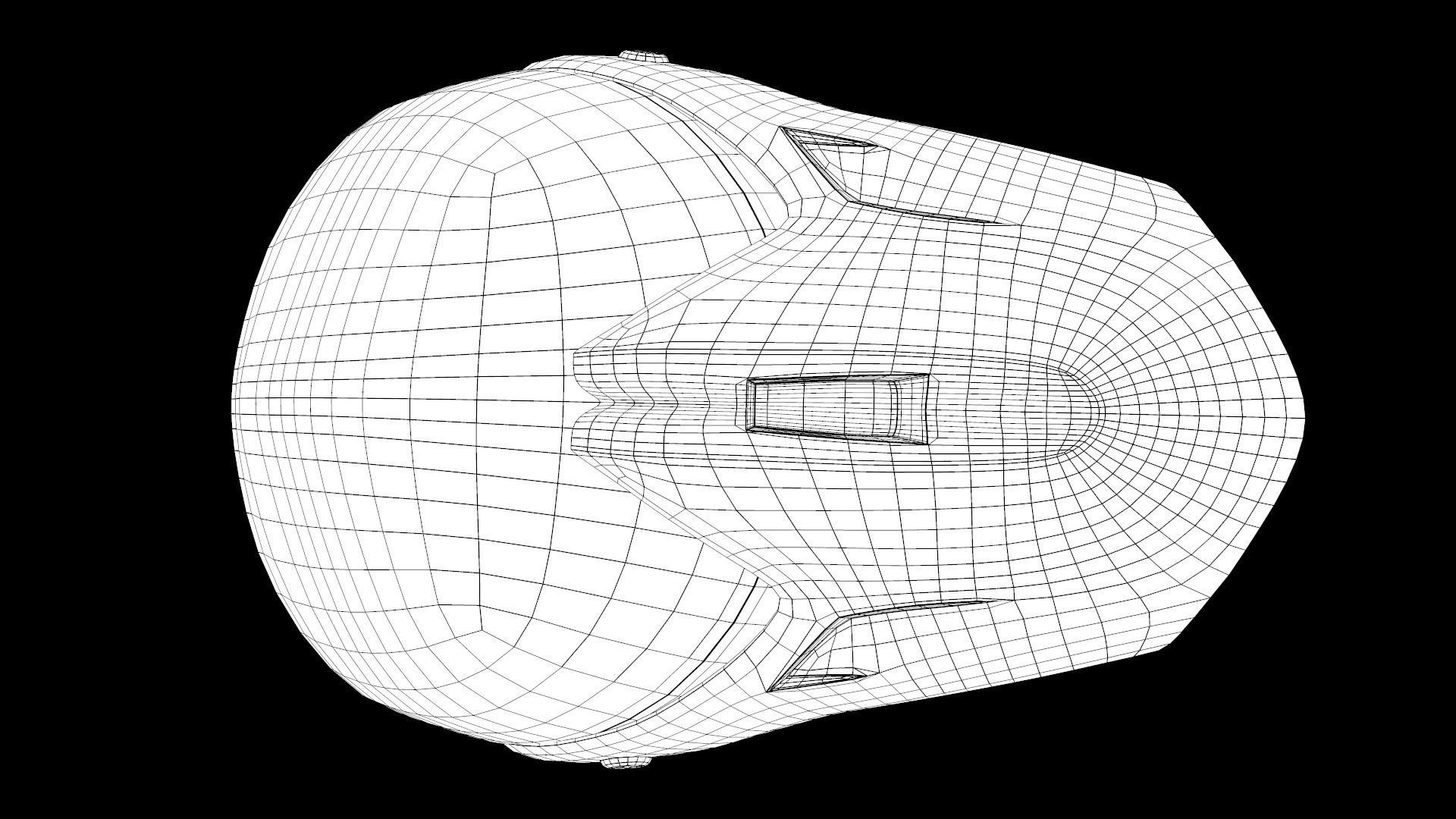 Zorax ZOR-X19 Green Low-poly 3D model_10