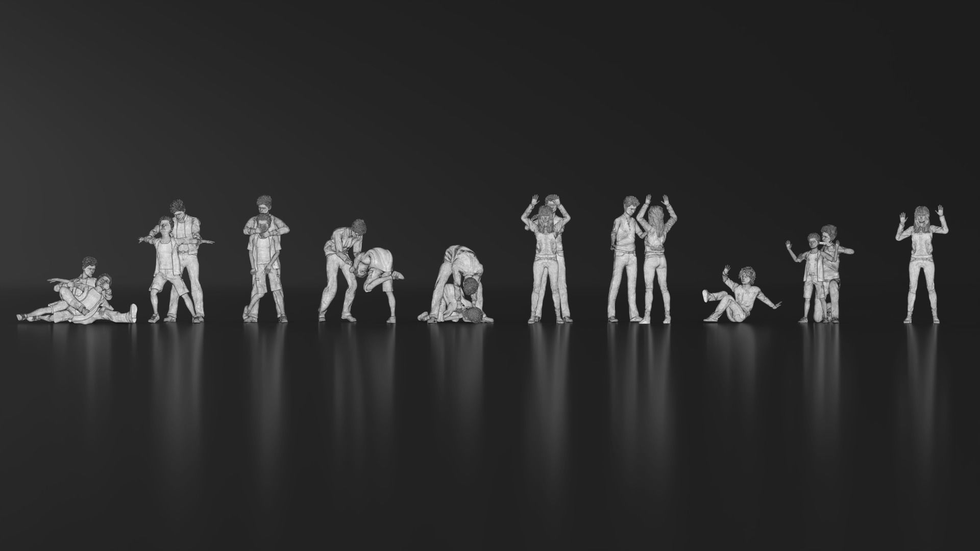 HD People 29 Hostage 3D print model_16