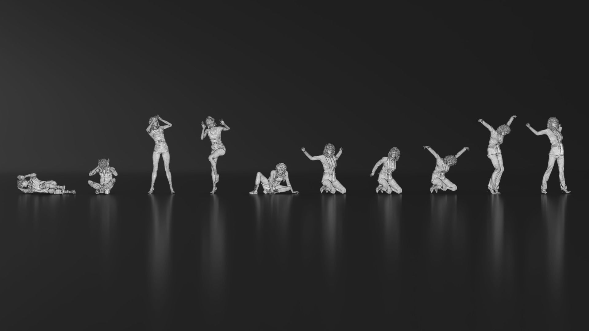 HD People 29 Hostage 3D print model_11