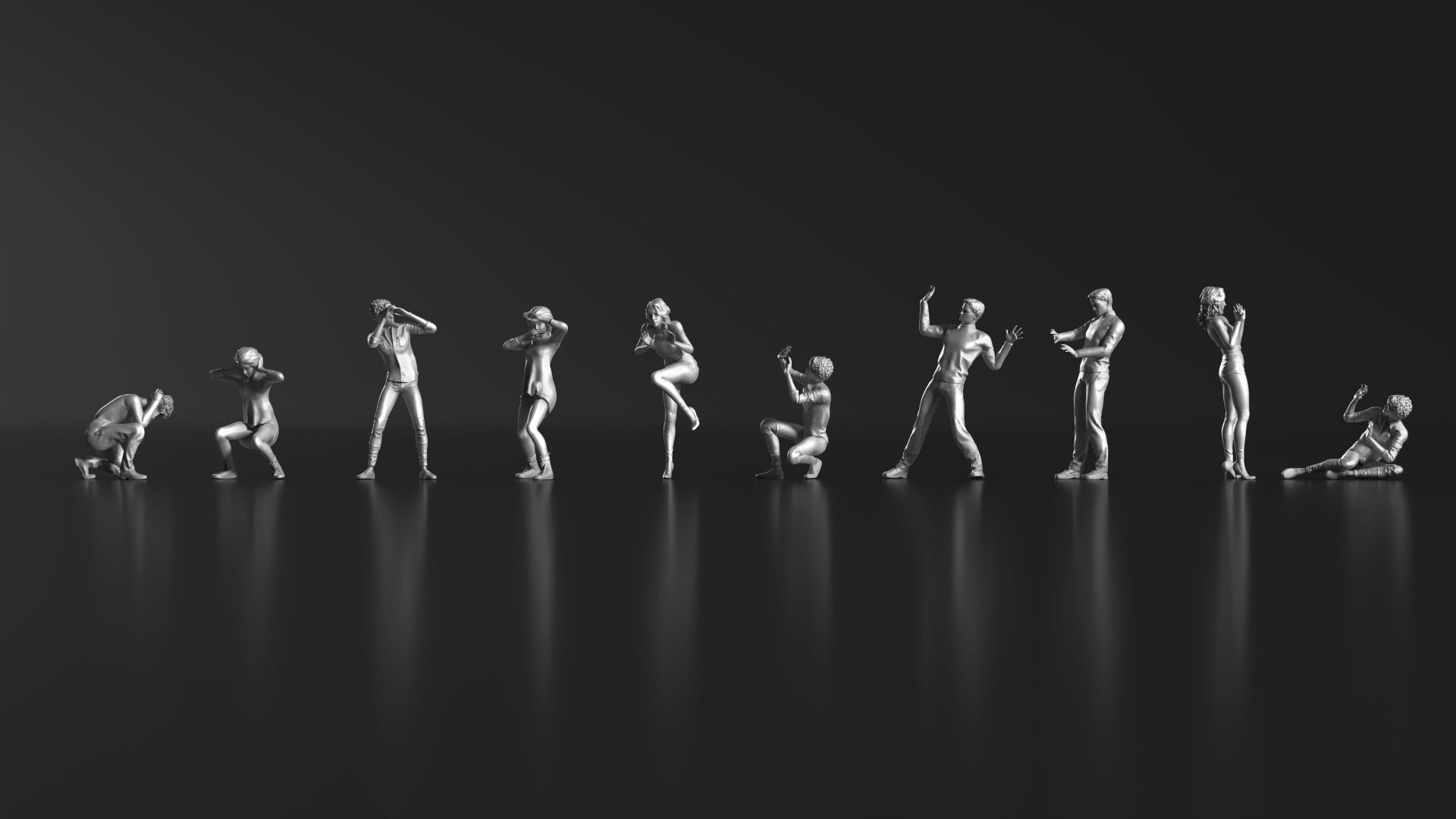 HD People 29 Hostage 3D print model_4