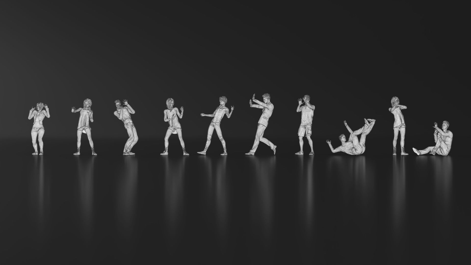 HD People 29 Hostage 3D print model_13