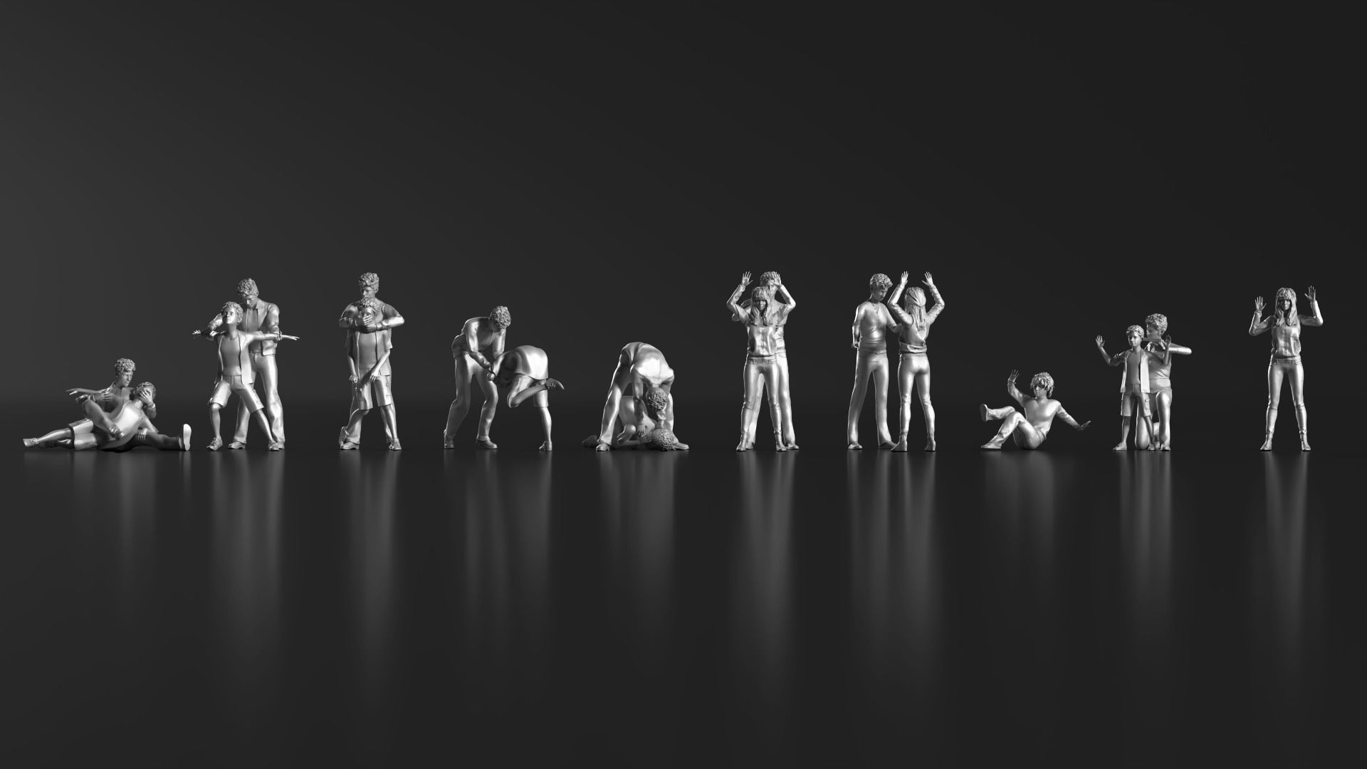 HD People 29 Hostage 3D print model_6