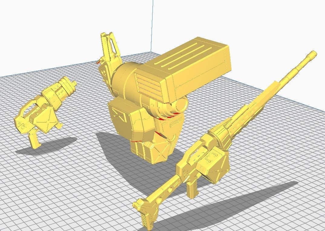 VOTOMS Weapon Premium Edition 3D print model_2