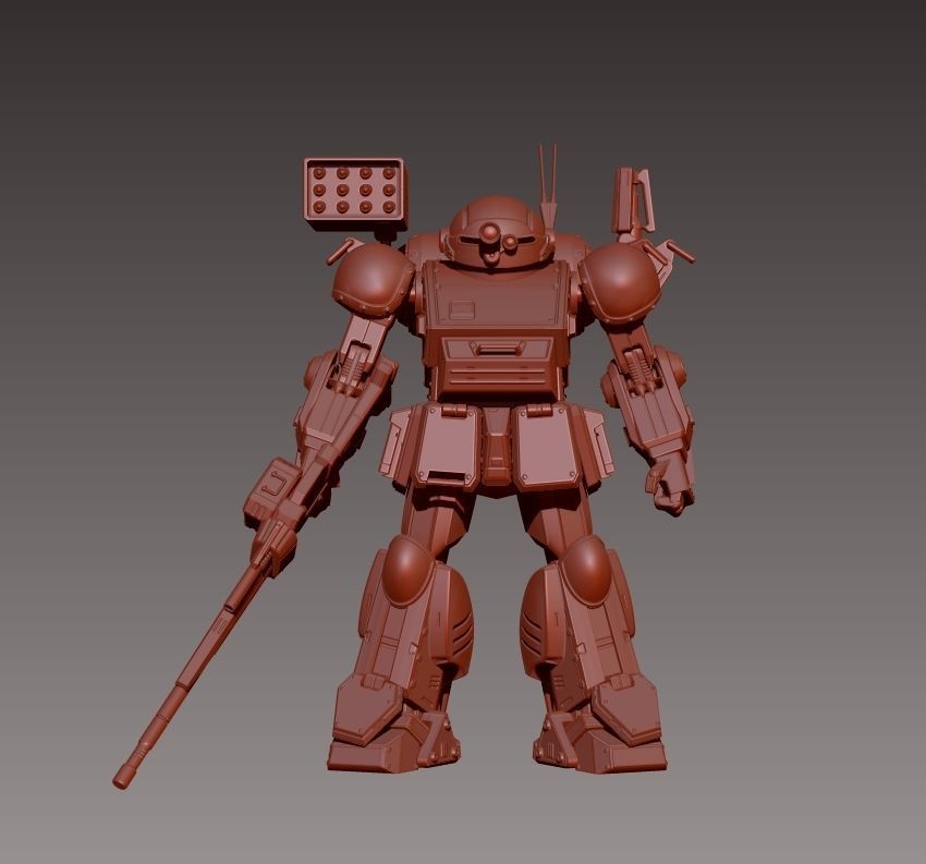 VOTOMS Weapon Premium Edition 3D print model_7