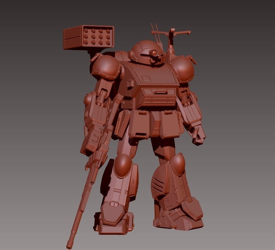 VOTOMS Weapon Premium Edition 3D print model_13