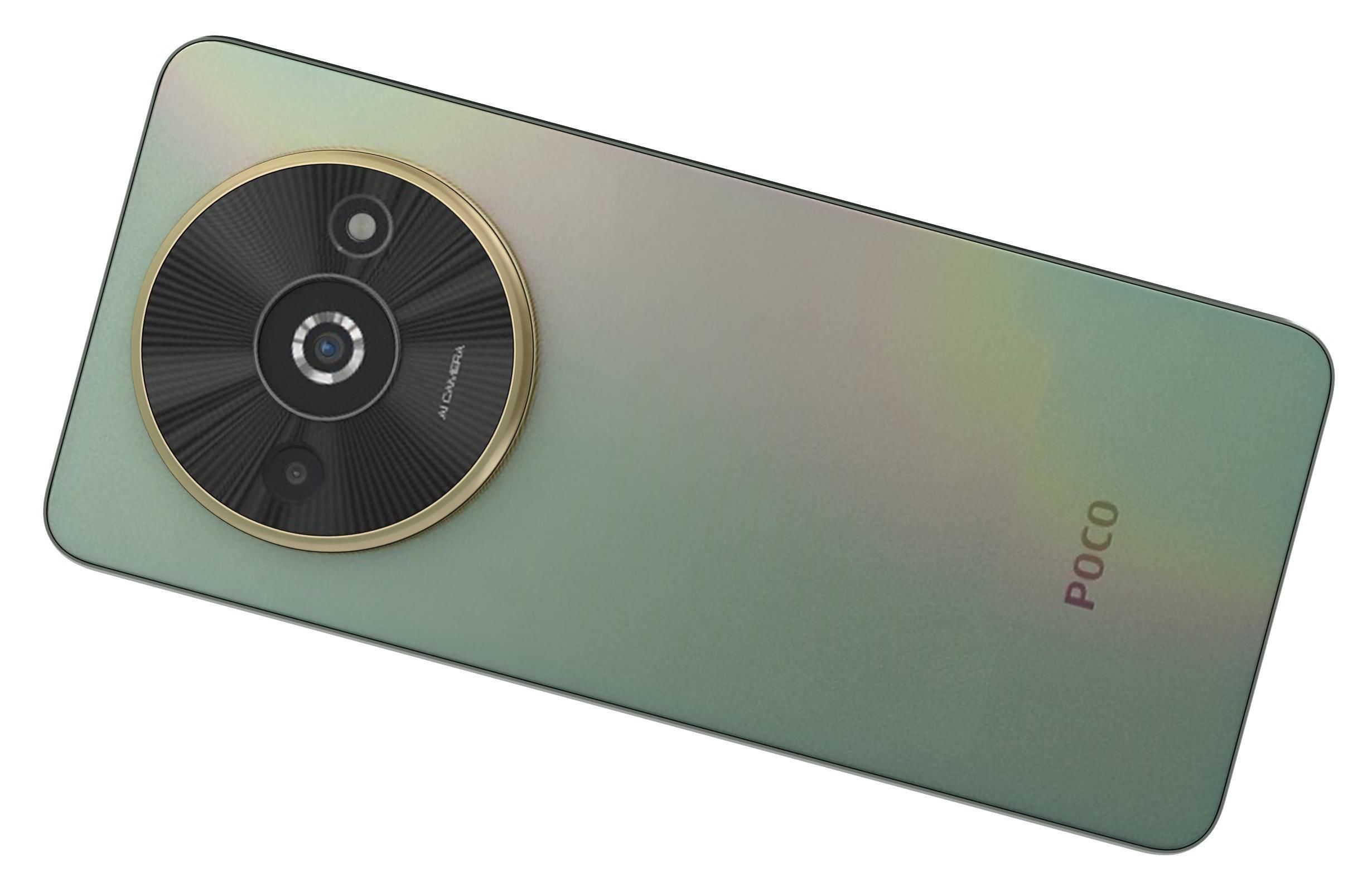 Xiaomi Poco C61 Green 3D model | CGTrader